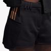 Adidas Originals Ivy Park 3 Mesa Sports Comfortable Striped Casual Shorts Women Shorts Black GR1465