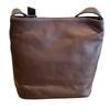 2026 New Japanese Casual Cowhide Crossbody Bag Retro All-matching Leather Women's Shoulder Bucket Bag Soft Leather