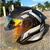 Lightweight Electric Motorcycle Helmet for Women in Summer Sun Protection and Breathable Half Helmet Four Seasons Helmet Men