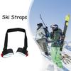 Snowboard Shoulder Strap Adjustable Ski Strap Ski Carrier Strap for Skiing Men Ski Strap Snowboard Holder Accessories