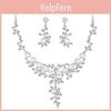 Jewelry Women Necklace Earring Bijouterie Sets B0910064