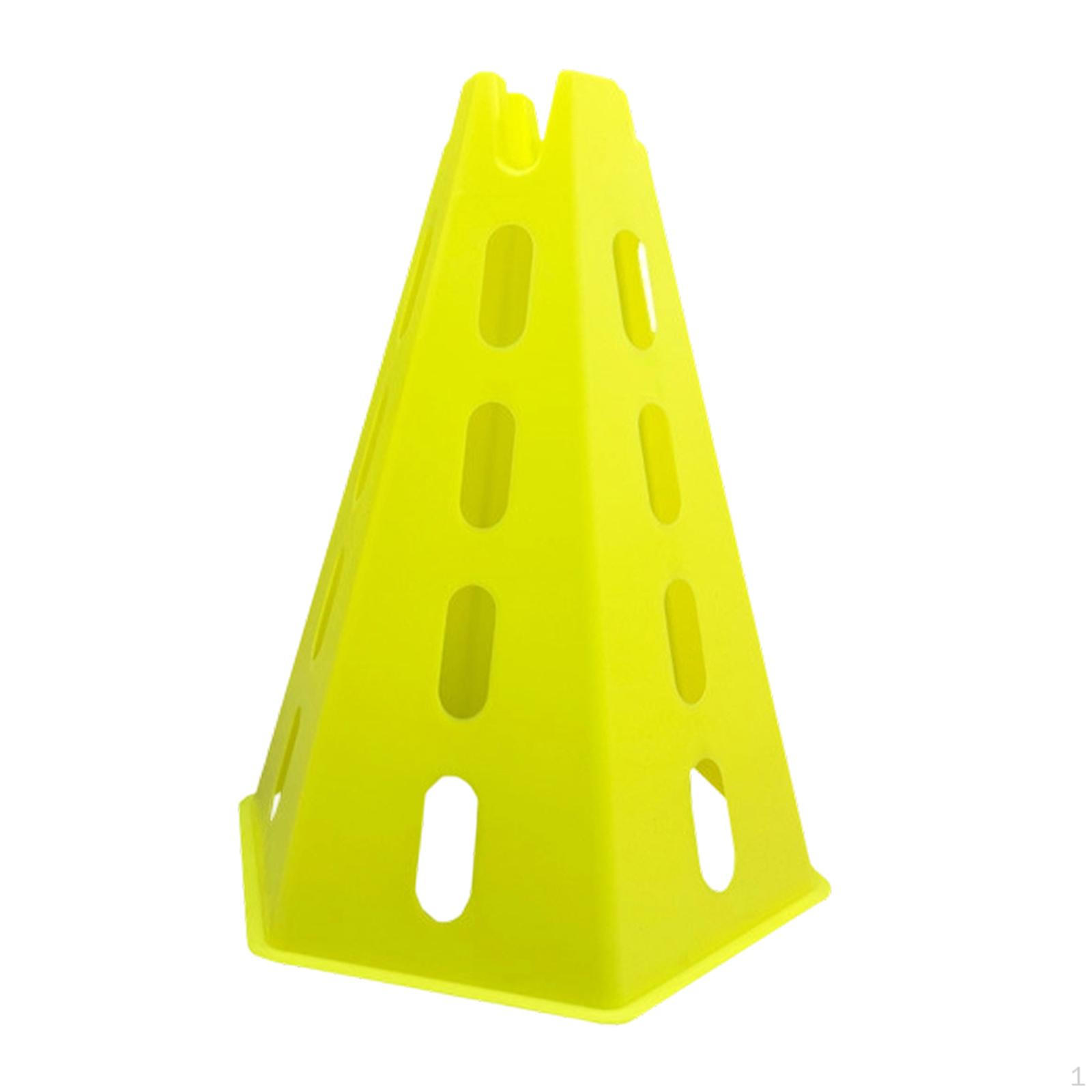 

Cone for Soccer Training Sports Equipment,Field Marker Rugby Outdoor жовтий