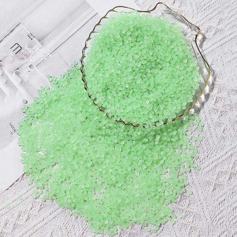 1000pcs Luminous Sand Glow In Dark 3-5mm Mini Pebbles Stone for Home Garden Yard Outdoor Path Lawn Fish Tank Aquarium Decoration