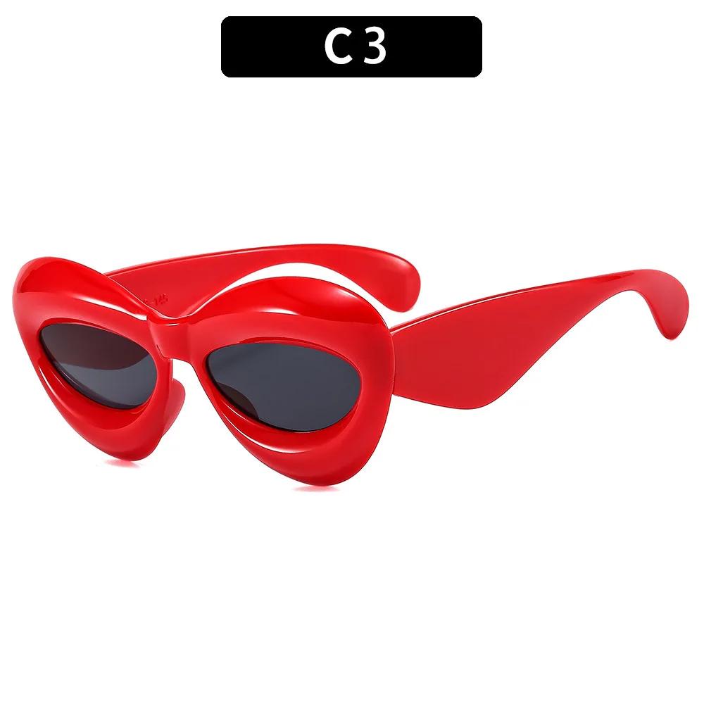 New Women Cat Eye Sunglasses Cute Candy Color Trendy Y2K Party Eyewear Spice Girls Gafas De Sol