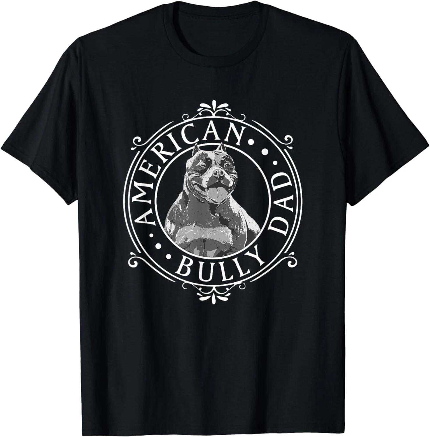 

Best American Bully Dad Ever Vintage Gift Unisex T-Shirt 4XL