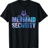 Unisex T-shirt Mermaid Security Funny Dad Mermaid Family Mermaid Squad T-Shirt