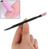 1Pc Double-Head Quartz Exfoliator Nail Cuticle Remover Dead Skin Pusher Trimmer