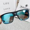 Men Polarized Sunglasses Retro Classic Square Women Fashion Mirrors Sports Driving Outdoor Sun Glasses Plastic Frame Uv400