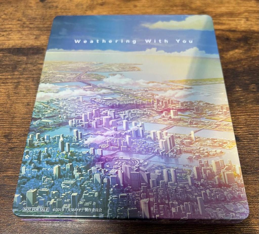 [USED] Weathering With You GEO Limited Original Steel Book with Bonus