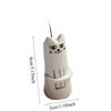 Creative Cat‑Shaped Flower Vase for Ins‑Style Merchandise, Artistic Tabletop Decorative Ornament for Home & Courtyard Display
