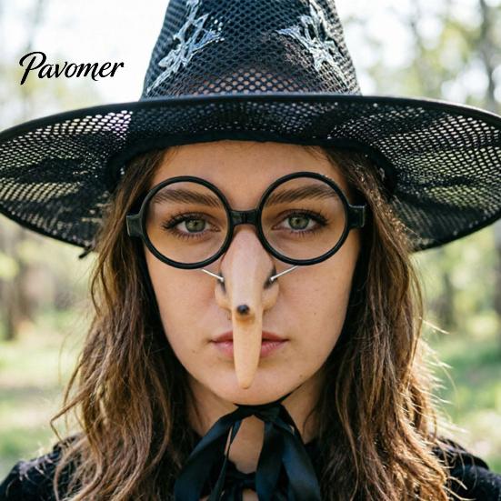 Halloween Witch Nose Accessory Wicked for Adults, Realistic Fake Nose, Fairy Tale Cosplay Props Costume Creative Decoration