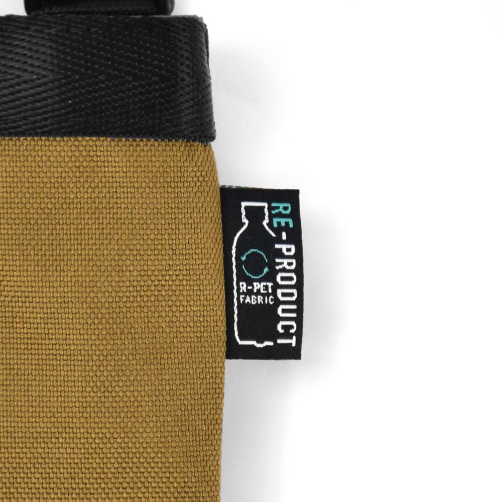 Shoulder Bag Sacoche Mini Bag Smartphone Shoulder Logo Simple 2way Water Repellent Environmentally Friendly Fabric for Commuting To School or