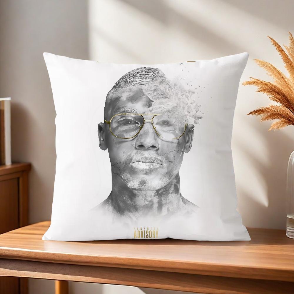 1Pc Omerta Silent Law Mafia Style Pillow Cover, Polyester, 2-Sided 2D Print, Cool Living Room Bedroom Sofa Decor, Cultural Memor