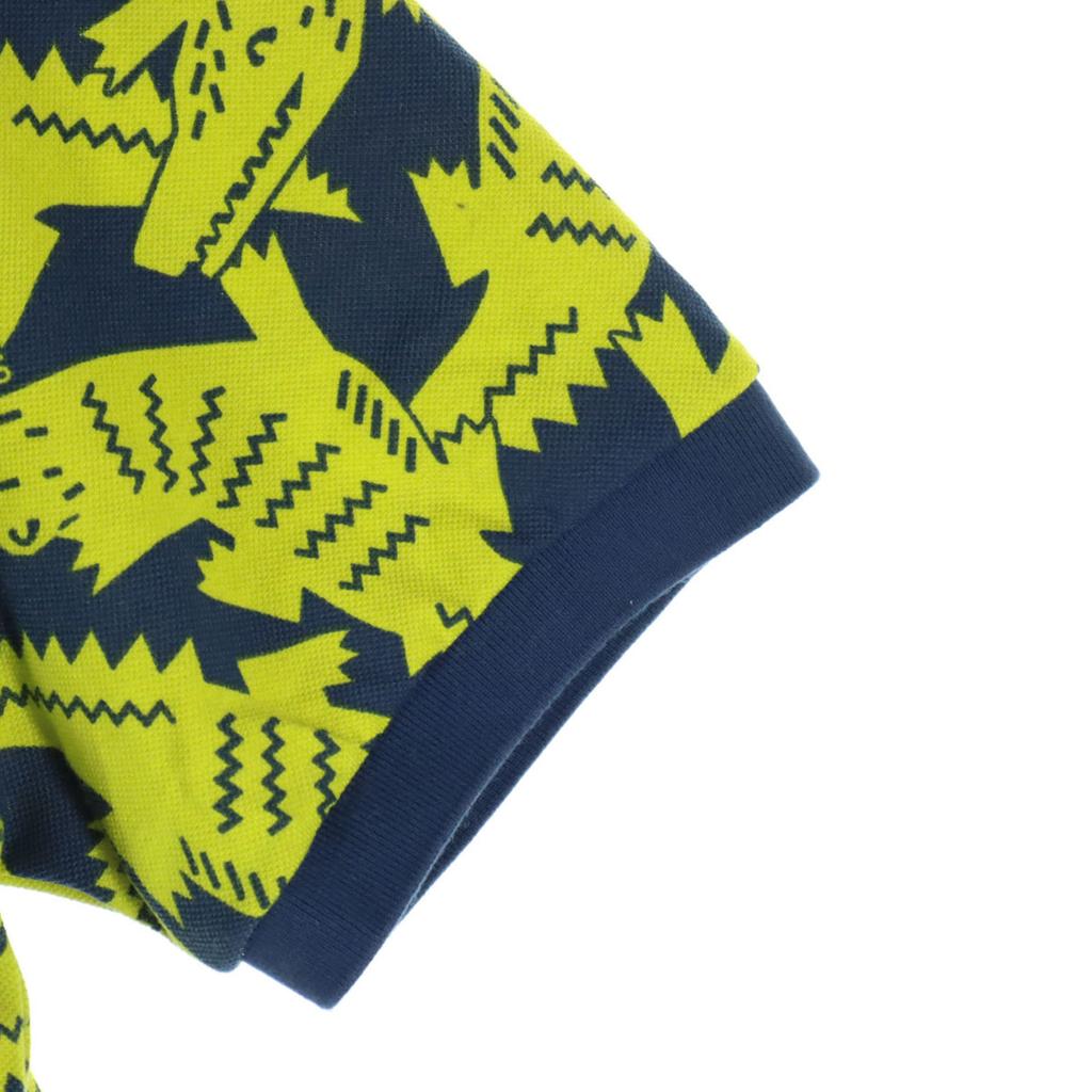 Beauty Products PEARLY GATES All-over Crocodile Pattern Golf Short Sleeve Polo Shirt Men's Used