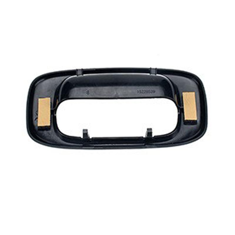 For Chevrolet Silverado 1500 1999 2000-2006 Car Rear Tailgate Handle Bezel Trim 15228539 Auto Rear Exterior Black Plastic Parts