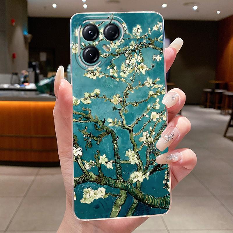 For Tecno Pova 7 Pro LJ8 Cases Pova7 Ultra LJ9 Neo LJ6 LJ7 Funda Flower Butterfly Phone Cover Soft Silicone Transparent TPU Case
