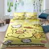 Cartoon Character (Pom Pom Purin) Printed Bedding Set Duvet Cover 1 Duvet Cover 2 Pillowcases Adult and Children Bedding Set Lux