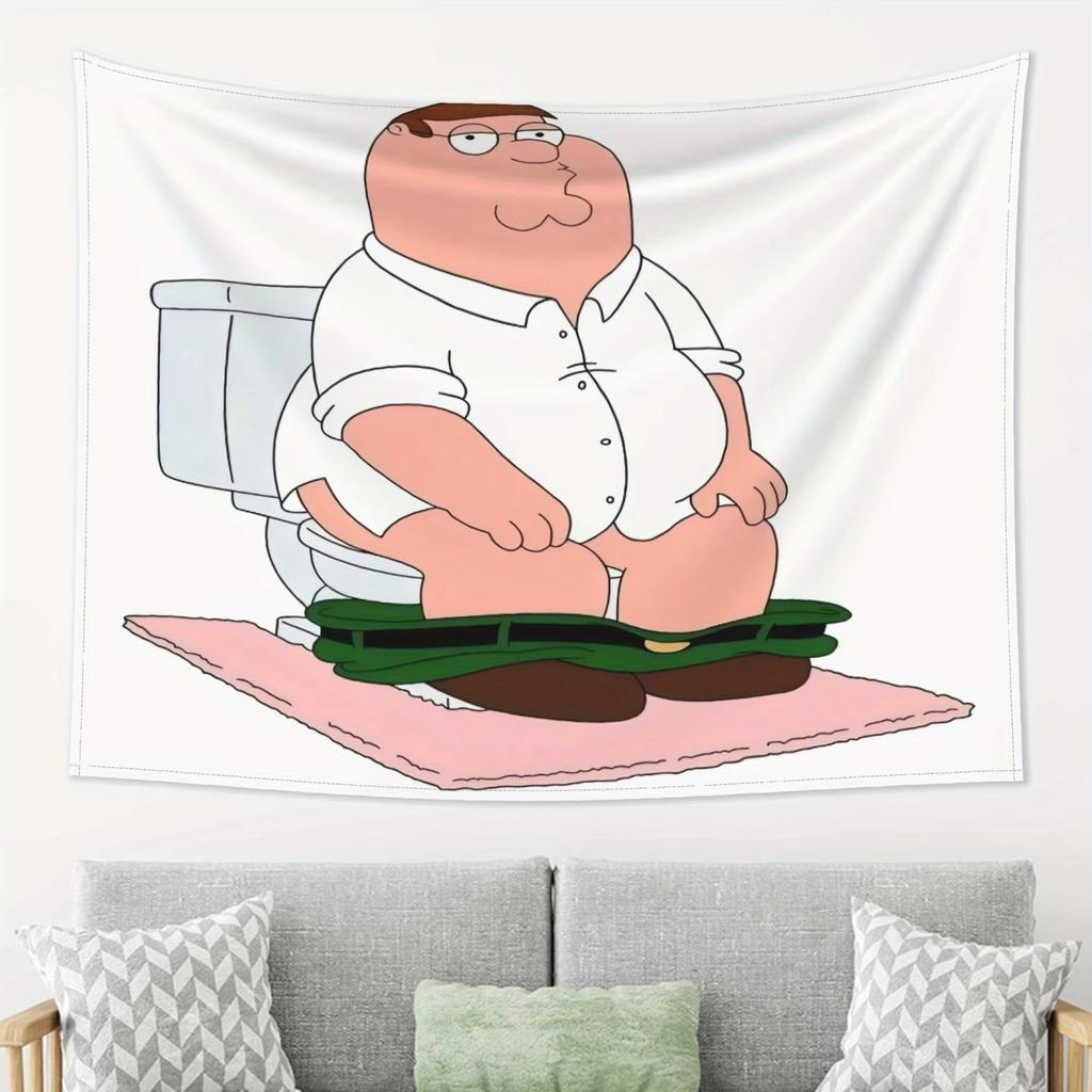 Peter Griffin Bold Stylish Patterned Tapestry Ideal Home Decor for Living Rooms Bedrooms Offices Wall Hanging Art