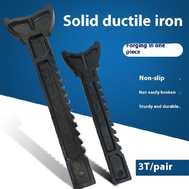 Safety 3 Ton Car Jacks Stand Wide Contact Base Anti Slip Rustproof Finish Professional Automotive Repair Equipment