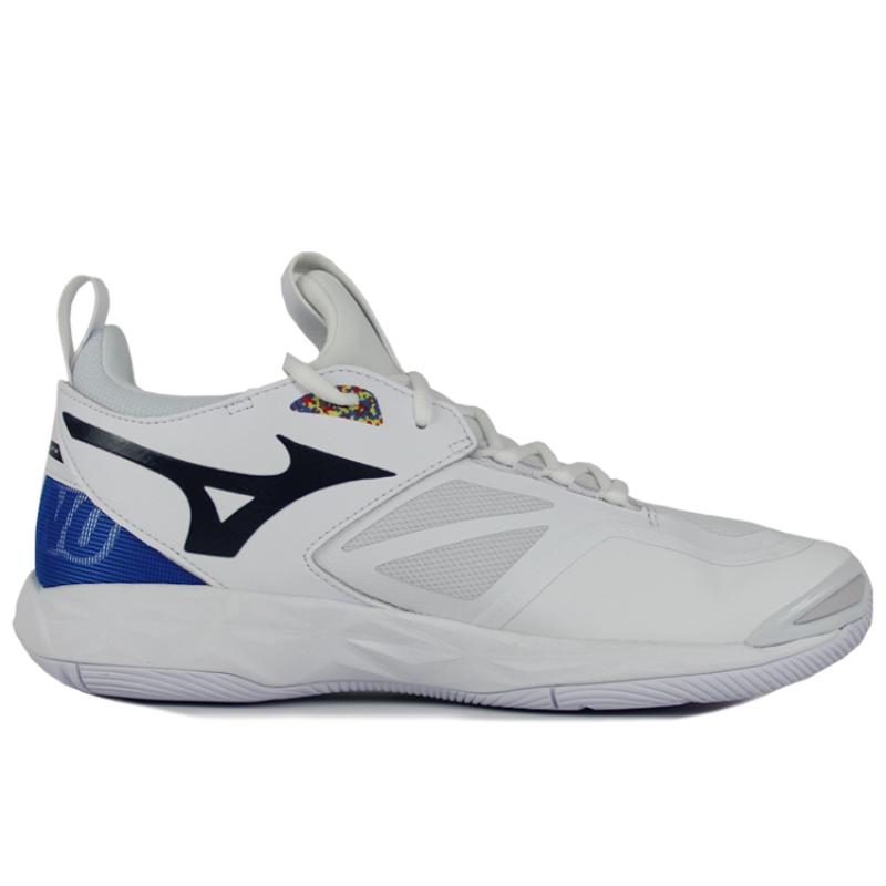 Mizuno Wave Momentum 2 'White Black Blue' Sneakers V1GA211200