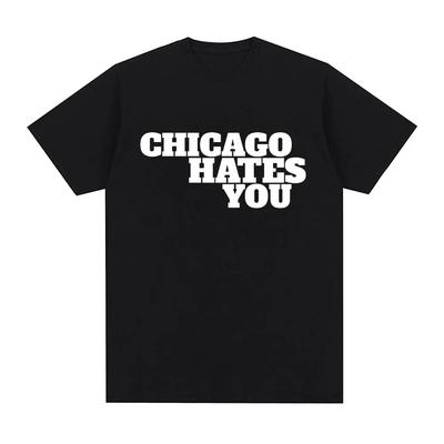 Rapper Chief Keef Chicago Hates the Same Style of T-shirt, the Hip Hop T-shirt of Men's Fashion, the 100% Cotton Casual T-shirt