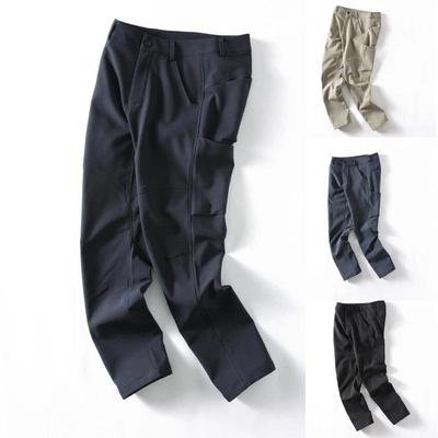 Tsutaya High-End Urban Outdoor Fleecem podšívkované Softshellové Větruodolné Pracovní a Turistické Kalhoty