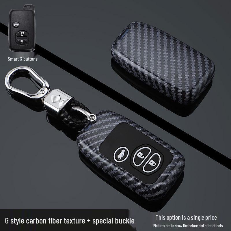 Toyota Key Cover & Buckle for Older Models: Crown, Reiz, Prado, Land Cruiser, Camry