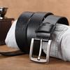 Pure Cowhide Men'S Handmade Belt, Genuine Leather Retro First-Layer Cowhide Jeans, Casual Versatile Pin Buckle Belt