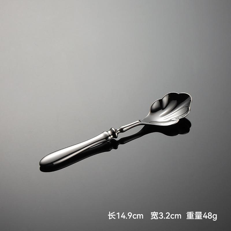 

Тяжелая ручка из тыквы, набор столовых приборов из нержавеющей стали, роскошные кованые ножи, вилки, ложки, наборы ложек для десерта, полный обеденный столовый набор