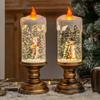 Christmas decorations, water candle lights, Christmas crystal lanterns, snow lanterns, children's birthday