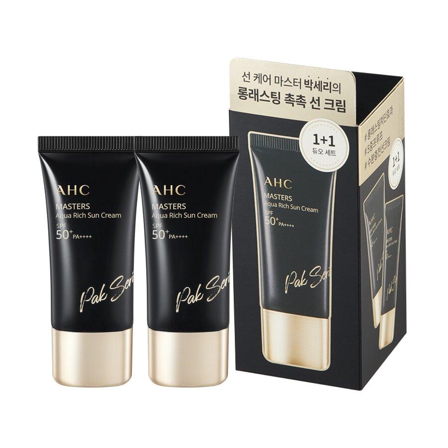 

AHC Masters Aqua Rich Sun Cream 1+1 Duo Set (Collaboration with Pak Seri)