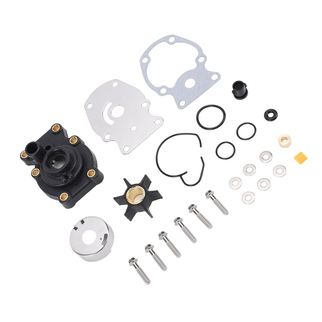 Outboard Water Pump Impeller Kit With Housing Optimal Performance Long Lasting 393630 for 20 25 30 35 HP Marine Engine