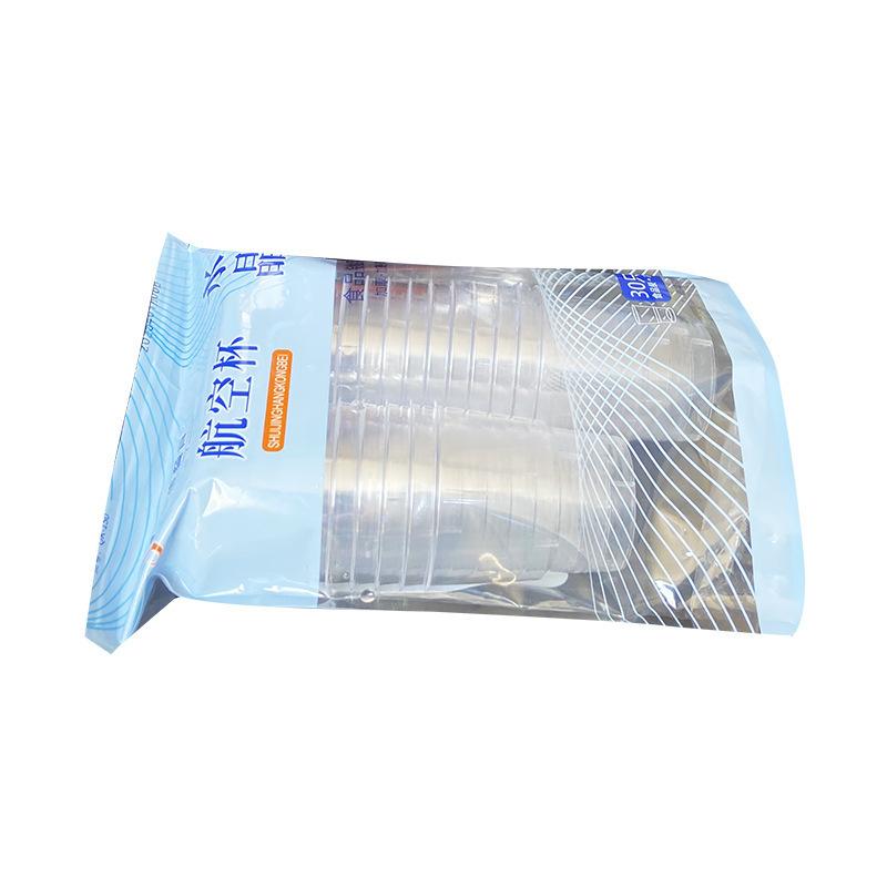 Disposable Plastic Cups, Crystal Cups, Large Food-grade High-temperature Resistant Tea Cups, Catering and Aviation Cups