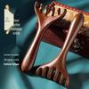 Sandalwood Antler Head Massage Comb - Six Claw Scalp Therapy Tool