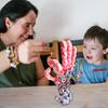 3D Printed Manipulator Mechanical Arm with Movable Finger Joints Articulated Robotic Hand for Robot Cyberpunk Fans