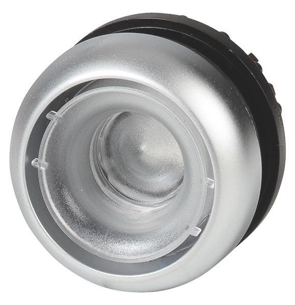 M22-DL-X drive, illuminated flat button with spring return