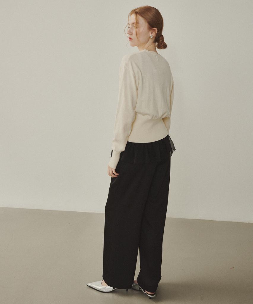 MELLY&ROSE Wide Satin Pants (314811)