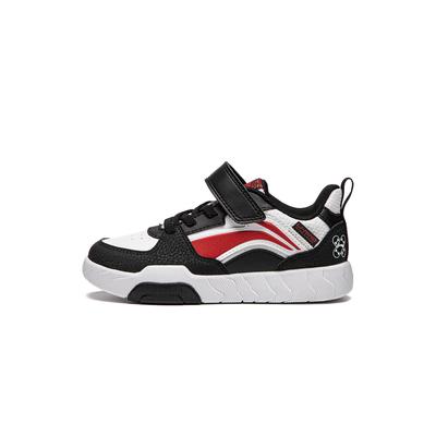 Li Ning Kids Comfortable Classic Shock Absorption Rebound Low-Top Sneakers Kids Sneakers Black YKNU060-3