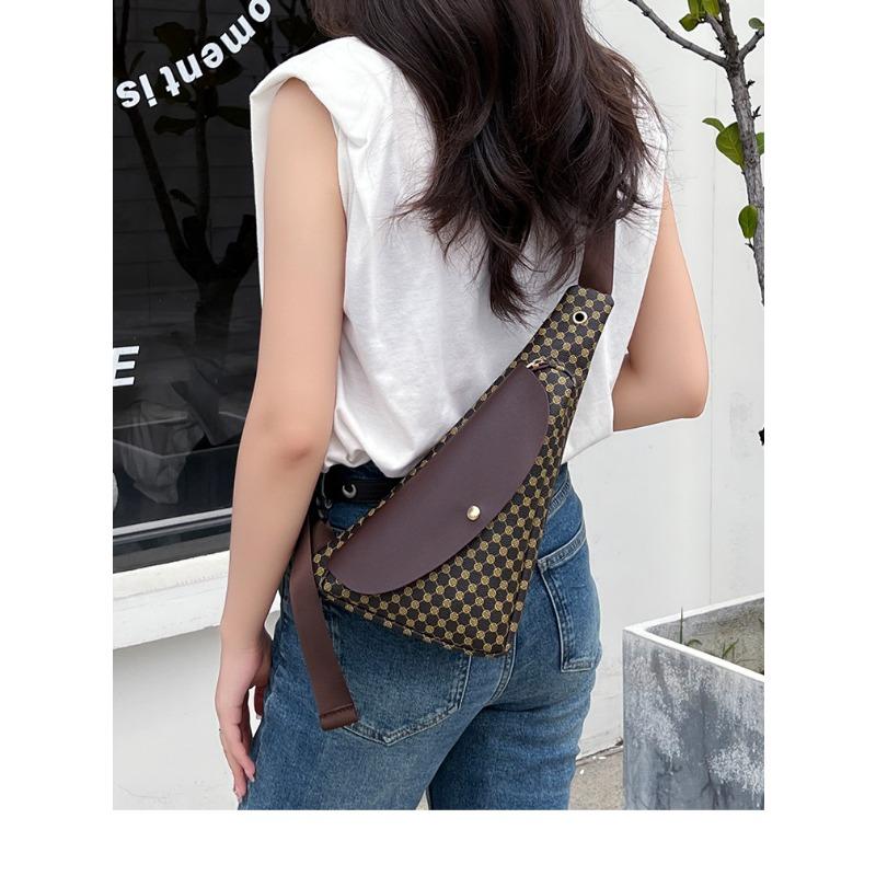 Niche Design Crossbody Bag Autumn Large Capacity Mobile Phone Bag Korean Version of Women's Bag Single Shoulder
