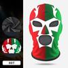 Maschera da Wrestling Maschera da Pugilato Maschera Facciale Elastica in Seta di Latte Tessuto Lycra Maschera per Feste in Costume Maschera Stampata per Feste di Halloween
