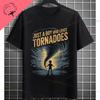 Funny Tornado Graphic Tshirt With Weather Nerd Desgin 100 Cotton Short Sleeve Casual Tshirt For Weather Enthusiasts