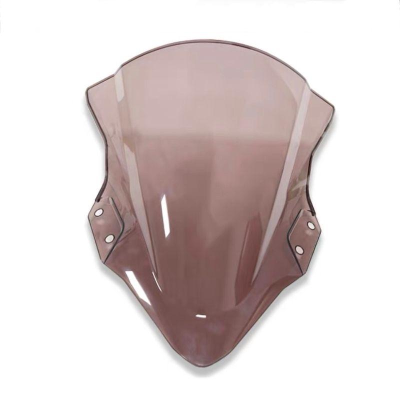 

for Kawasaki Ninja Ninja400 Restoration New Arrival Heightening Windshield Black Gray Transparent Front Windshield Air-Guide Sleeve New arrival Highlight Tea