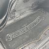 CHROME HEARTS logo Zip Around Long Wallet Long Wallet Nylon Black