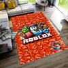 Roblox Teppich Design zur Dekoration Zimmer Esszimmer im Freien Eingangsbereich Rutschfester Teppich Büro Wohnkultur Geburtstags-/Weihnachtsgeschenk