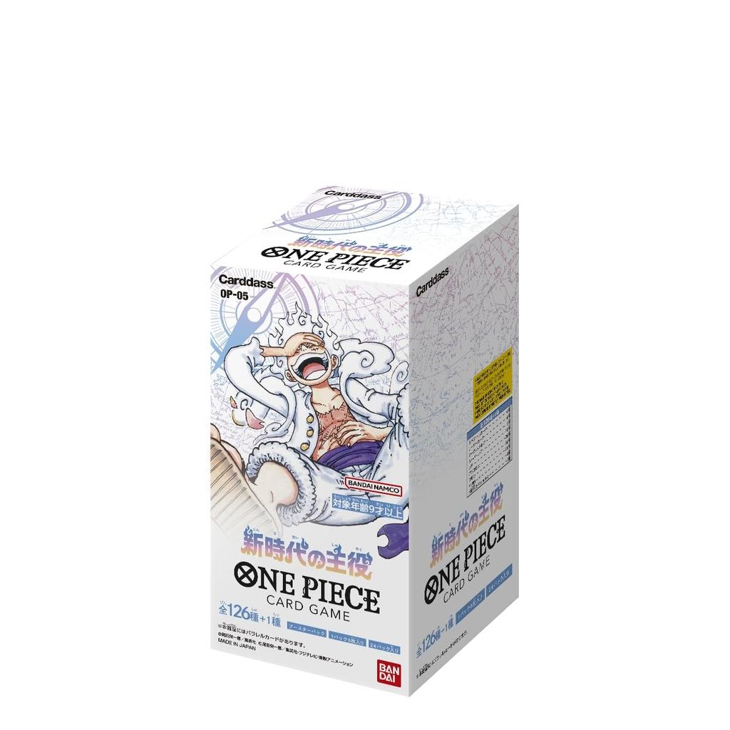 BANDAI ONE PIECE Card Game OP-05 Main Characters of New Era BOX, 24 Packs