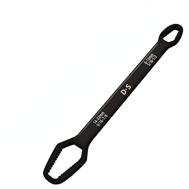 

1 шт., бытовые инструменты AAA, универсальный гаечный ключ Torx 8-22 мм, самозатягивающиеся регулируемые ключи для очков, инструменты чёрный