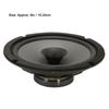 6-Zoll Mittelton-Koaxiallautsprecher 500W 60Hz-20KHz 93dB Empfindlichkeit für Auto-Systemmodifikation