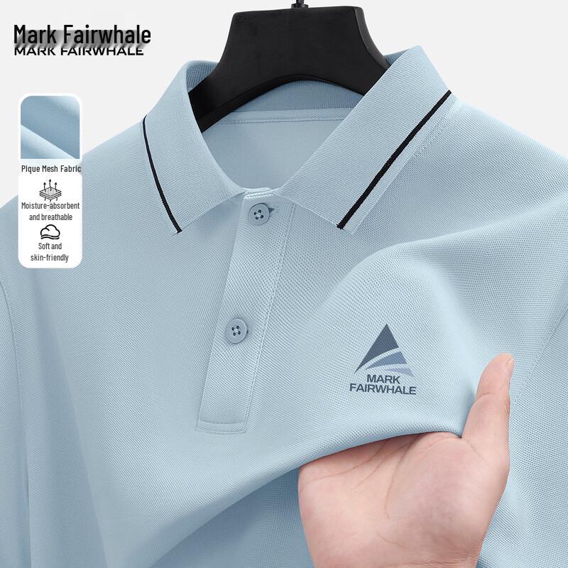 Mark Fairwhale Men's 2025 Summer Casual Polo Shirt