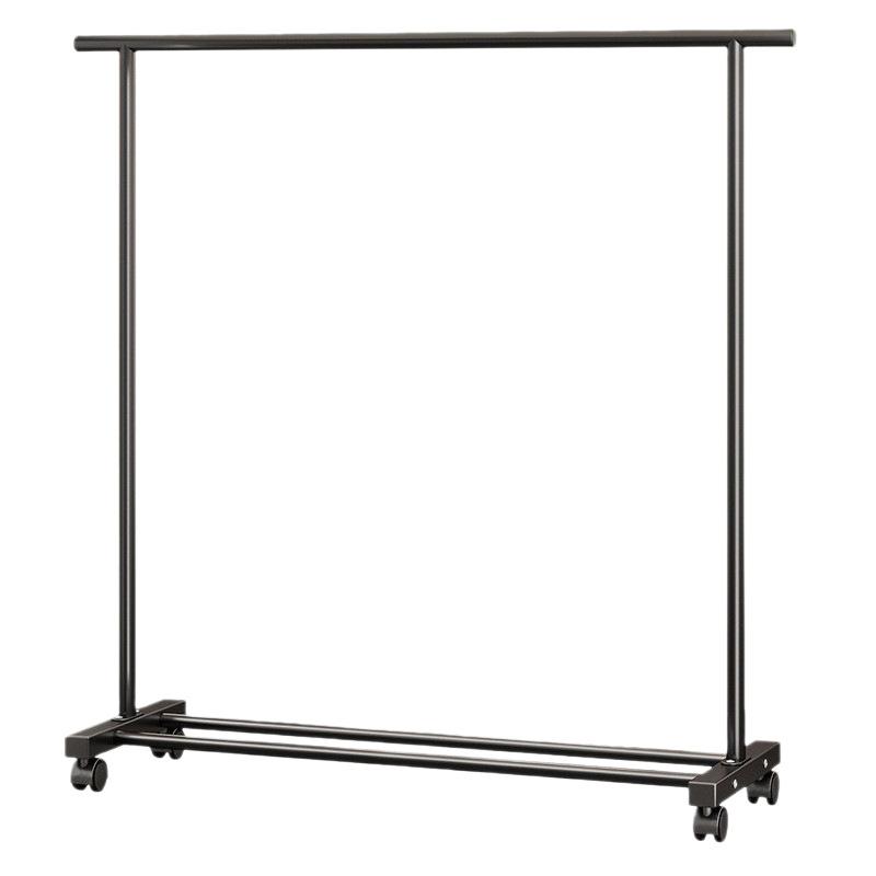 Simple coat rack Movable drying rack Floor-to-ceiling indoor room clothes rack Household bedroom clothes storage rack
