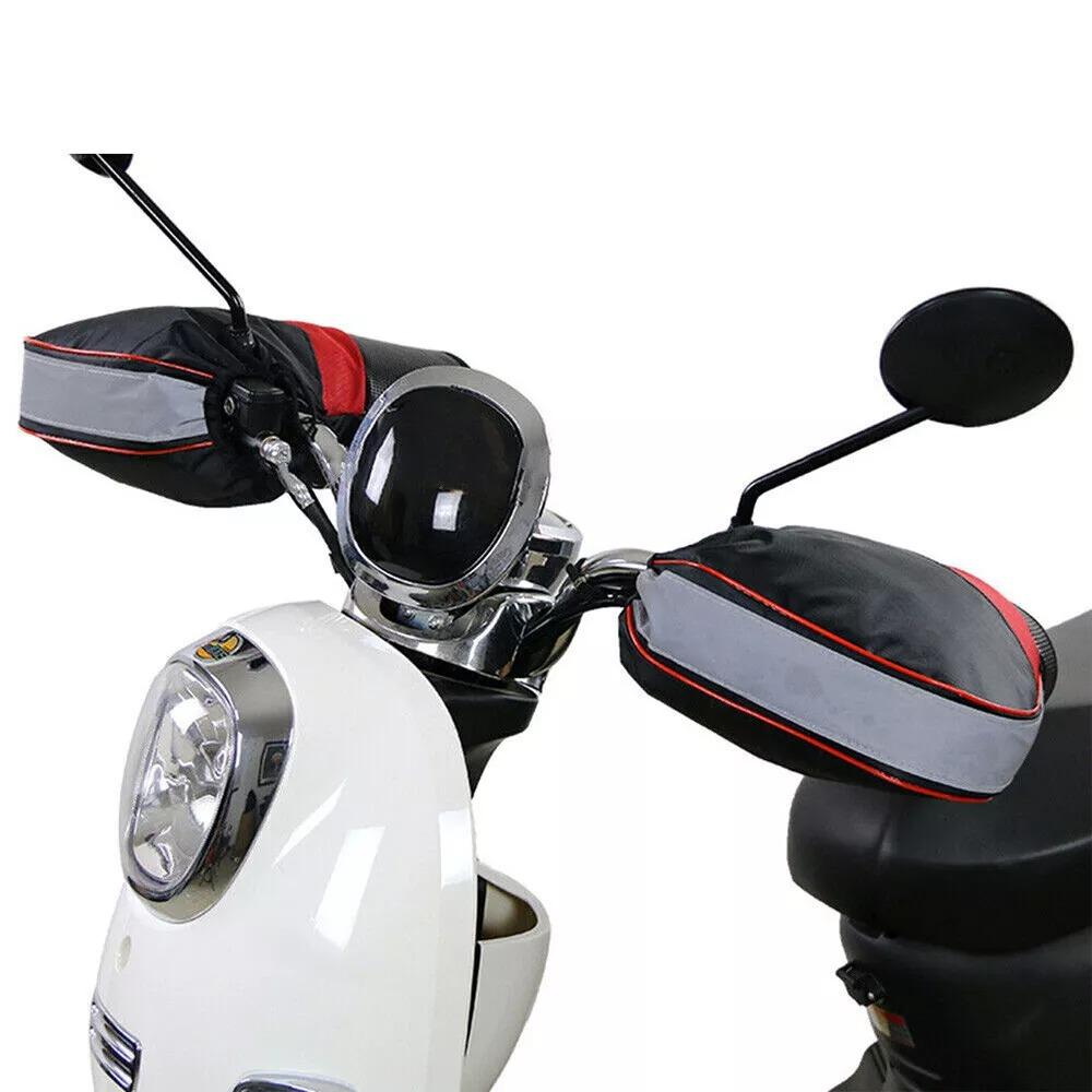 With Reflective Strips Motorcycle Windproof Gloves Electric Bike Bar Hand Gloves  Cycling